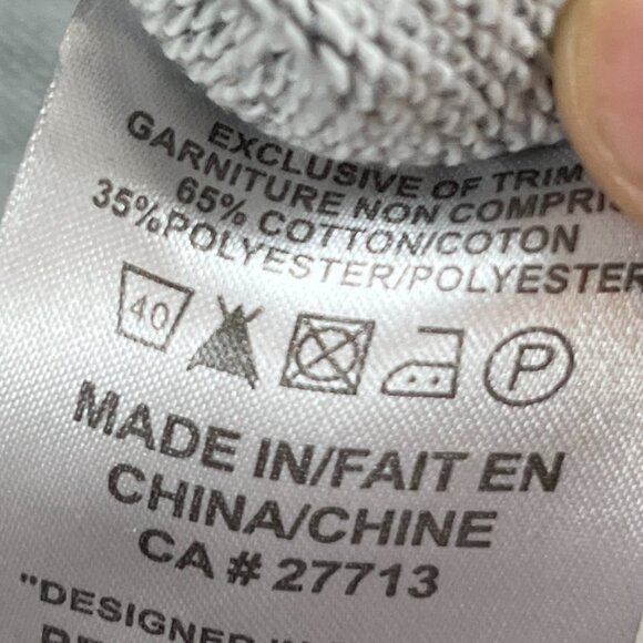 Bruzer Sweater Mens Large Long Sleeve Collared 1/4 Zip Kangaroo Pockets - Picture 6 of 6